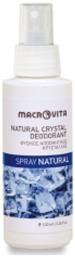 Macrovita Natural Αποσμητικός Κρύσταλλος σε Spray 100ml