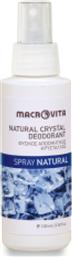 Macrovita Natural Αποσμητικός Κρύσταλλος σε Spray 100ml από το Pharm24