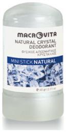 Macrovita Natural Mini Αποσμητικός Κρύσταλλος σε Stick