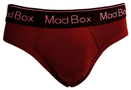 Mad Box Slip-1104A Μπορντώ από το Zaboo