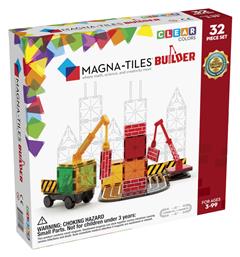 Magna-Tiles Μαγνητικό Παιχνίδι Κατασκευών Builder για Παιδιά 3+ Ετών