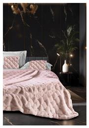 Makis Tselios Home Κουβερτοπάπλωμα Υπέρδιπλο 220x240εκ. Prada Light Pink