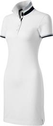 Malfini Καλοκαιρινό Mini Αθλητικό Φόρεμα Κοντομάνικο Λευκό από το MybrandShoes