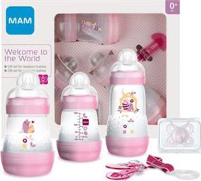 Mam Welcome To The World Gift Set - Pink New 0m+ 260ml από το Pharm24