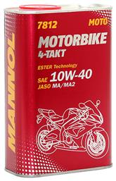 Mannol 7812 Motorbike 4-Takt Λάδι Μοτοσυκλέτας για Τετράχρονους Κινητήρες 10W-40 1lt από το Saveltrade