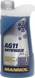 Mannol Αντιψυκτικό Παραφλού Ψυγείου Αυτοκινήτου G11 -40°C Μπλε Χρώμα 1lt από το Saveltrade