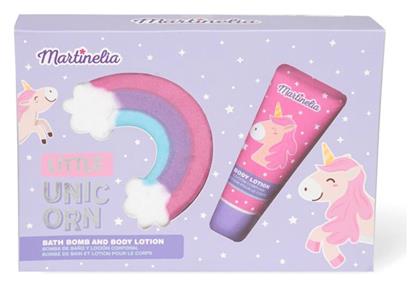 Martinelia Little Unicorn Body Lotion 60ml & Bath Bomb 150g 2τμχ