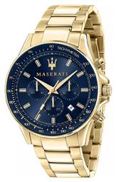 Maserati Sfida Ρολόι Μπαταρίας με Μεταλλικό Μπρασελέ