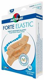 Master Aid Αυτοκόλλητα Επιθέματα Forte Elastic 2 Μεγέθη 20τμχ