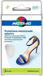 Master Aid Foot Care Protection Metatarsal Gel Προστατευτικό Μεταταρσίου 2 τμχ