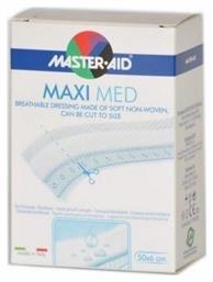 Master Aid Maxi Med Αυτοκόλλητο Επίθεμα 50x 1τμχ
