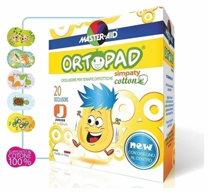 Master Aid Ortopad Cotton Simpaty Οφθαλμικά Επιθέματα για Παιδιά 85x59mm 20τμχ