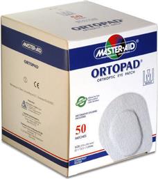 Master Aid Ortopad Οφθαλμικά Επιθέματα σε Λευκό χρώμα 85x59mm 50τμχ