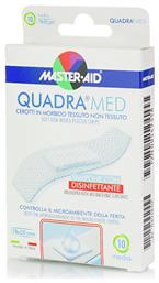 Master Aid Quadra Med Αυτοκόλλητα Επιθέματα