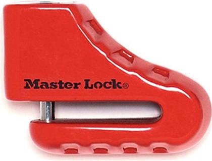 Master Lock Κλειδαριά Δισκόφρενου Μοτοσυκλέτας Κόκκινο Χρώμα από το Plus4u