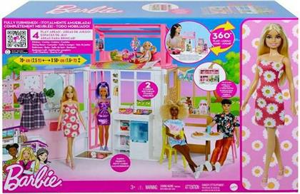 Barbie Πλαστικό Κουκλόσπιτο από το Moustakas Toys