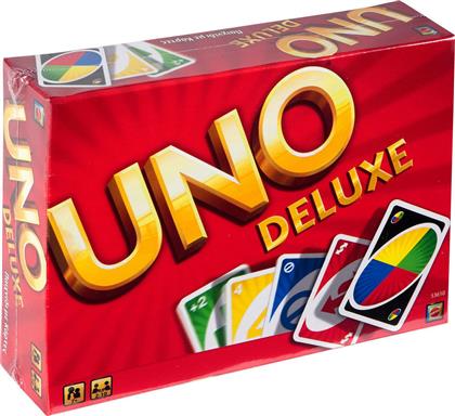 Mattel Επιτραπέζιο Παιχνίδι Uno Deluxe για 2-10 Παίκτες 7+ Ετών από το Moustakas Toys
