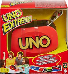 Mattel Επιτραπέζιο Παιχνίδι Uno Extreme για 2-10 Παίκτες 7+ Ετών από το Plus4u