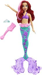 Barbie Κούκλα Disney Princess Ariel για 3+ Ετών