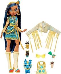 Mattel Κούκλα Monster High Tut Cleo De Nile Doll για 4+ Ετών