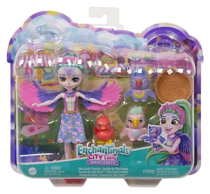 Mattel Παιχνίδι Μινιατούρα Enchantimals City Tails για 4+ Ετών