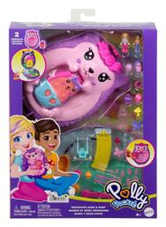 Mattel Παιχνίδι Μινιατούρα Θήκη Τσαντάκι Hedgehog Polly Pocket για 3+ Ετών