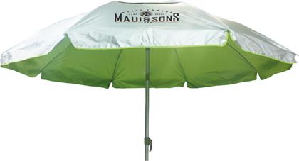 Maui & Sons Σπαστή Ομπρέλα Θαλάσσης Διαμέτρου 2.20m UPF50+ Πράσινο Διαμέτρου 2.2m με UV Προστασία Πράσινη 1560