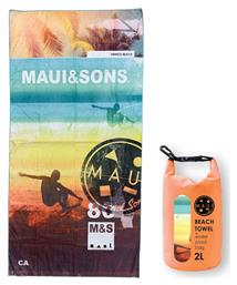 Maui & Sons Venice Beach Πετσέτα Σώματος Microfiber Πολύχρωμο 180x90εκ. από το Moustakas Toys