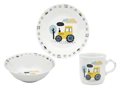 Max Home Σετ Φαγητού από Πορσελάνη 3τμχ