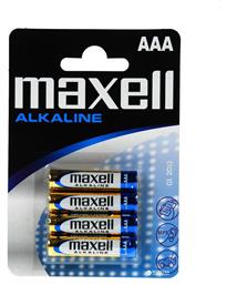 Maxell Αλκαλικές Μπαταρίες AAA 1.5V 4τμχ από το Public