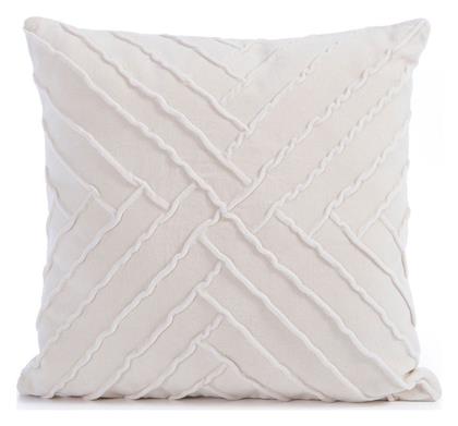 Μαξιλάρι Διακοσμητικό Γέμιση Visegrand Natural Nef-nef Homeware 45x45 Βαμβάκι-πολυέστερ