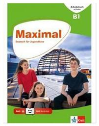 Maximal B1 Arbeitsbuch (Mit Audios Online + Klett Book-App) από το e-shop