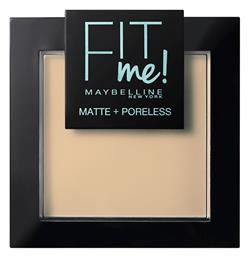 Maybelline Fit Me Matte & Poreless Πούδρα 220 Natural Beige 8.5gr