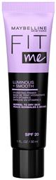 Maybelline Fit Me Primer Προσώπου σε Κρεμώδη Μορφή με 20SPF 30ml