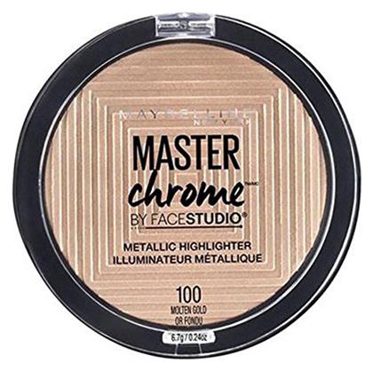 Maybelline Master Chrome Metal 100 Molten Gold