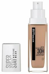 Maybelline Super Stay 30H Liquid Make Up 07 Classic Nune 30ml από το Pharm24