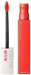 Maybelline Super Stay Matte Ink Long Lasting Liquid Κραγιόν Matte 25 Heroine 5ml