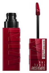 Maybelline Super Stay Vinyl Ink Long Lasting Liquid Κραγιόν Sheer 55 Royal 4.2gr