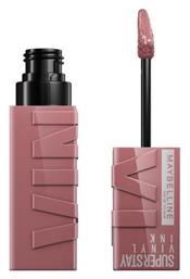 Maybelline Super Stay Vinyl Ink Long Lasting Liquid Κραγιόν Sheer 4.2ml 4.2gr
