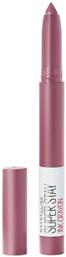 Maybelline Superstay Ink Crayon Long Lasting Pencil Κραγιόν Matte 25 Stay Exceptional 1.5gr