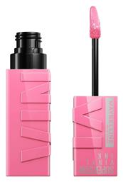 Maybelline Superstay Vinyl Ink Long Lasting Liquid Κραγιόν 155 Upbeat 4.2ml