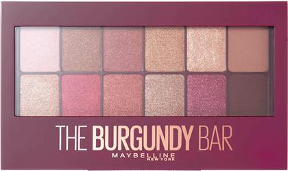Maybelline The Burgundy Bar Παλέτα με Σκιές Ματιών σε Στερεή Μορφή Πολύχρωμη 9.6gr από το Galerie De Beaute