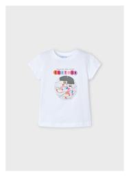 Mayoral Παιδικό T-shirt Άσπρο