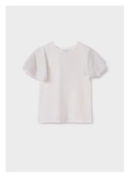 Mayoral Παιδικό T-shirt Εκρού