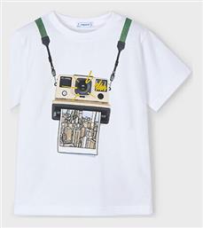 Mayoral Παιδικό T-shirt Λευκό