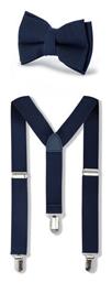 Mayoral Σετ Παιδικές Τιράντες με Γραβάτα σε Navy Μπλε Χρώμα με 3 Κλιπ από το Modivo