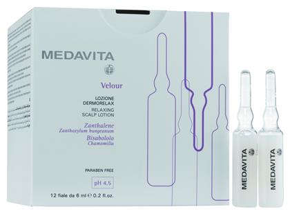 Medavita Velour Relaxing Scalp Lotion 12x6ml από το Zizel