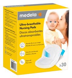 Medela Ultra Breathable Επιθέματα Στήθους 30τμχ