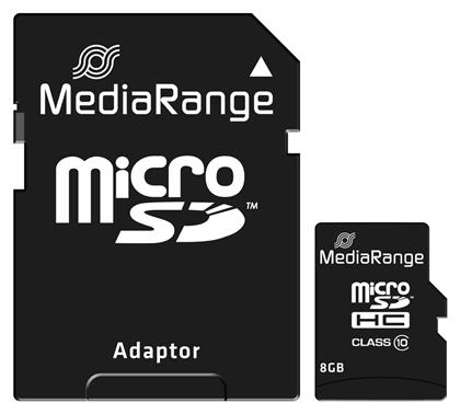 MediaRange microSDHC 8GB Class 10 High Speed