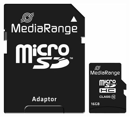 MediaRange MR958 microSDHC 16GB Class 10 A1 High Speed από το Public